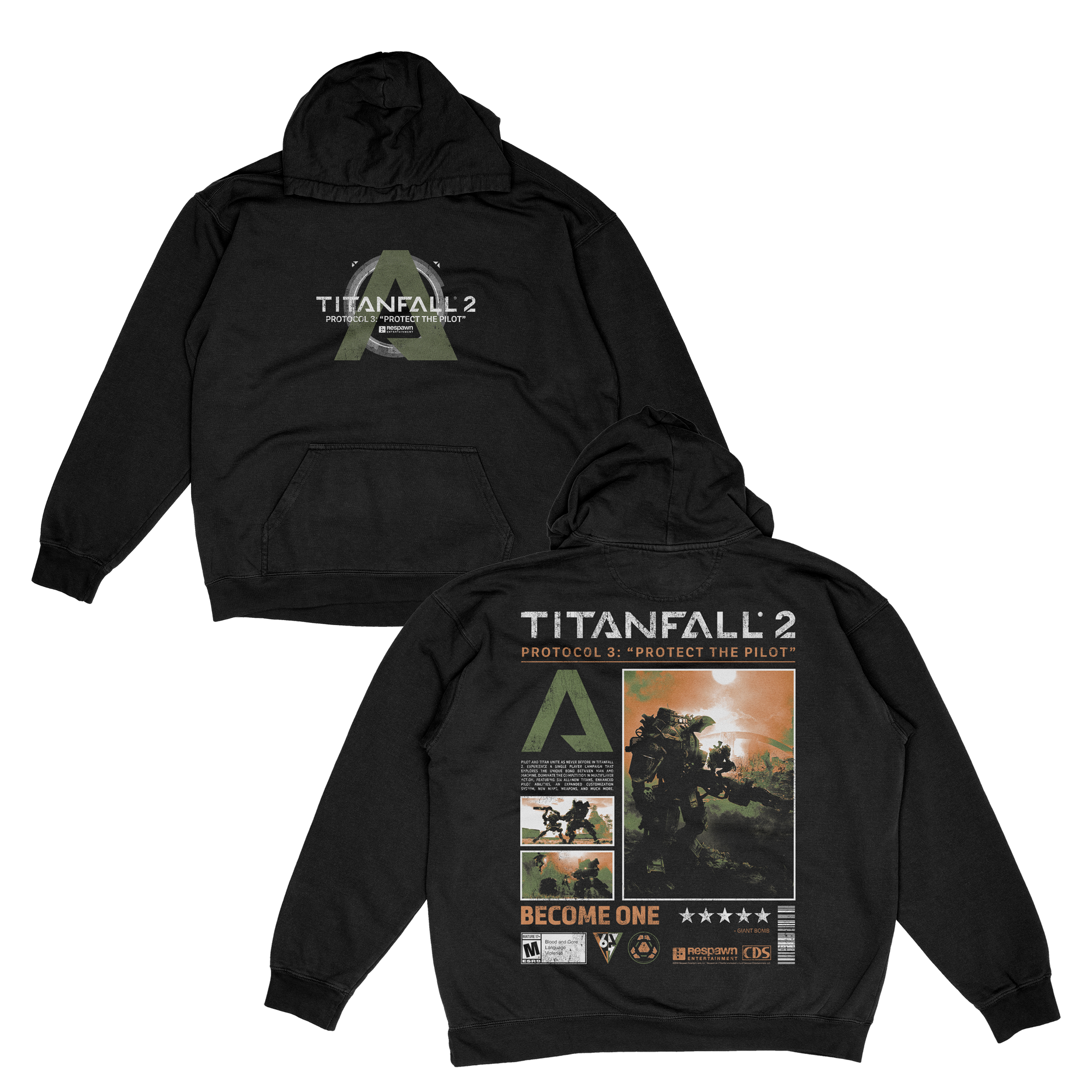 TITANFALL: BT 7274 HOODIE