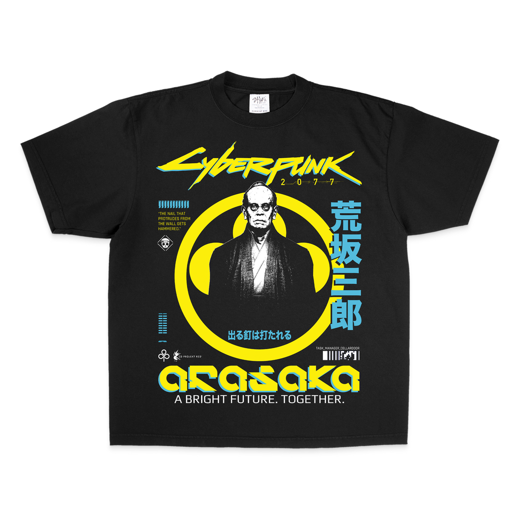 Cyberpunk 2077 Arasaka T-Shirt | Cellar Door Cyberpunk 2077 Arasaka T-Shirt | Cellar Door