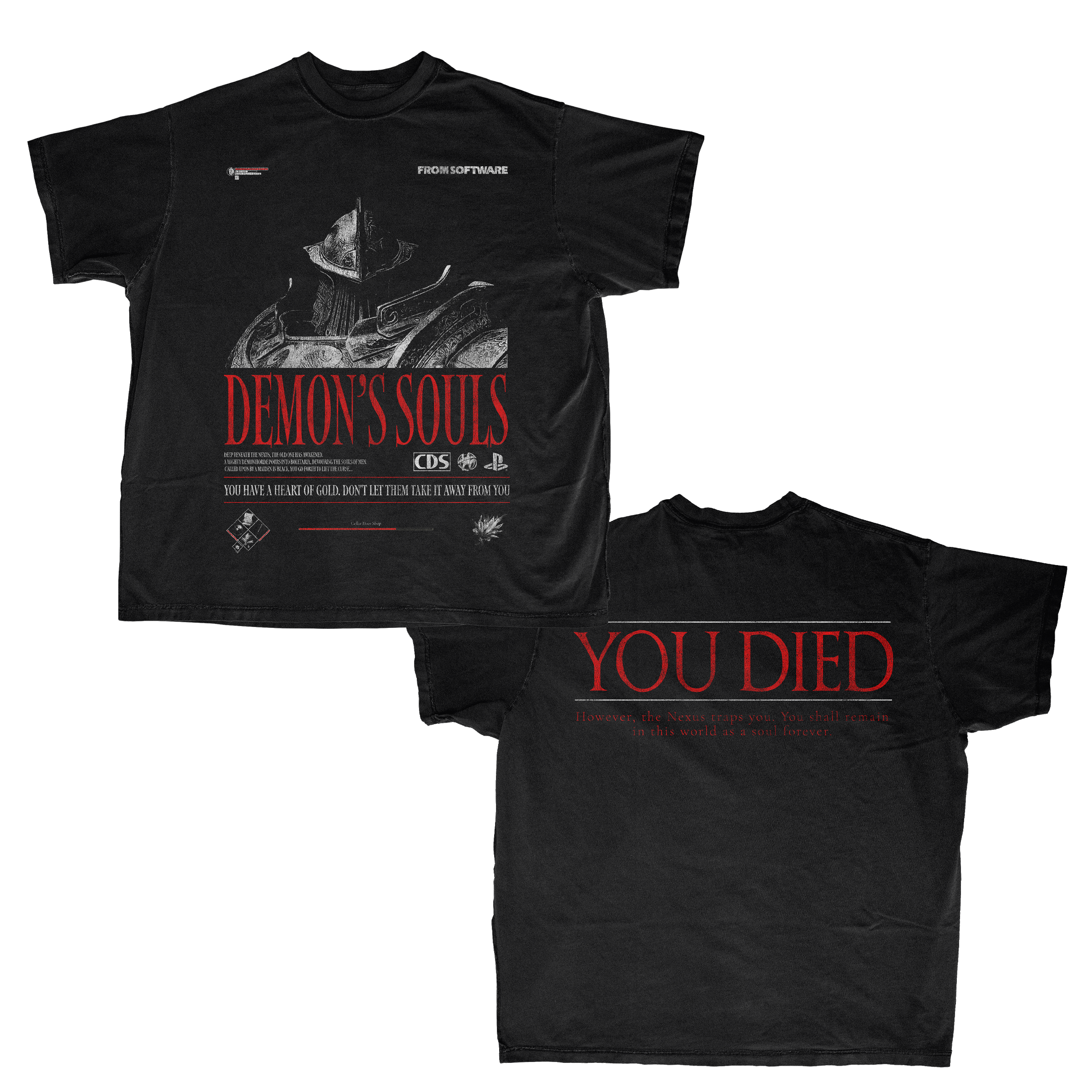 DEMON'S SOULS: TOWER KNIGHT (CRIMSON)