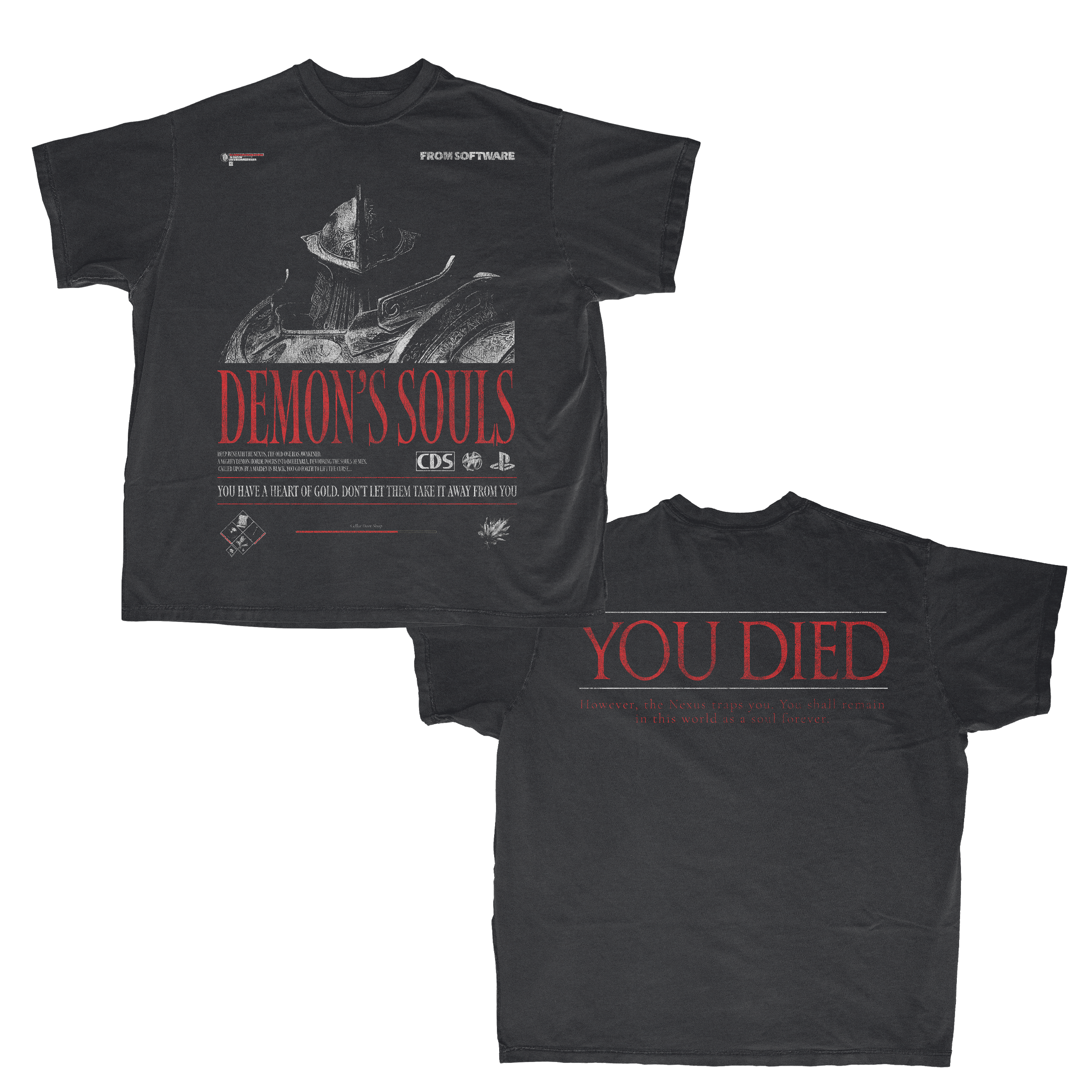 DEMON'S SOULS: TOWER KNIGHT (CRIMSON)