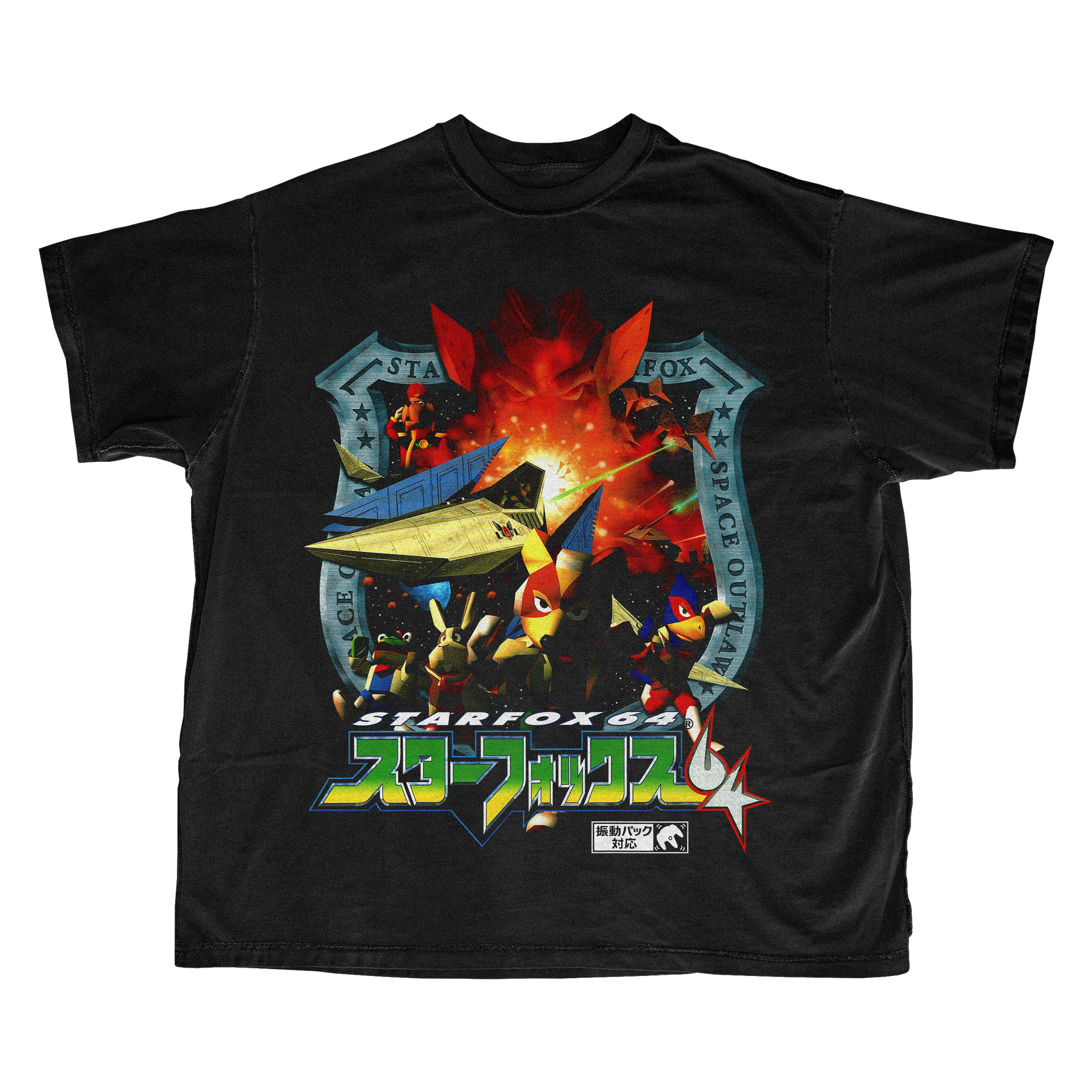 ⭐︎Nintendo 64 スターフォックス Tシャツ ⭐︎Nintendo 64 スターフォックス Tシャツ - メルカリ
