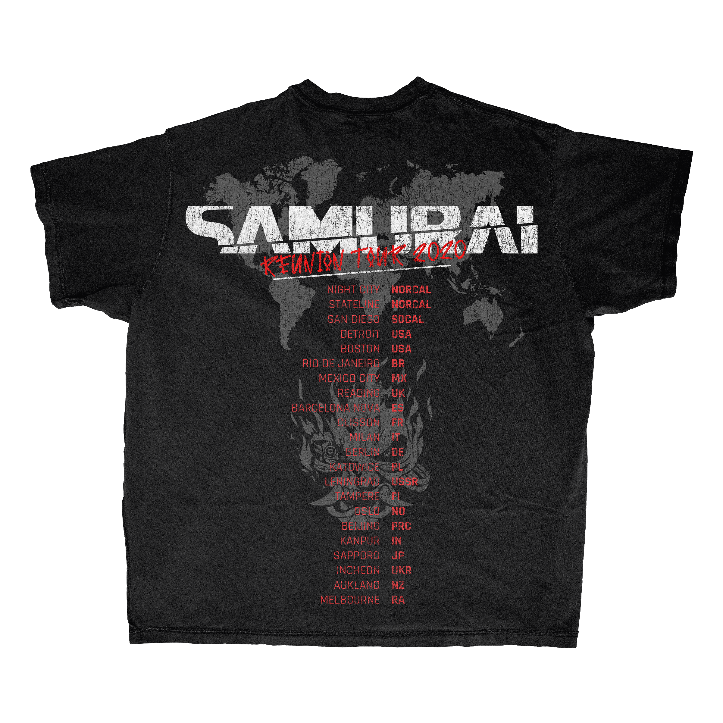 CYBERPUNK 2077: VINTAGE SAMURAI TOUR