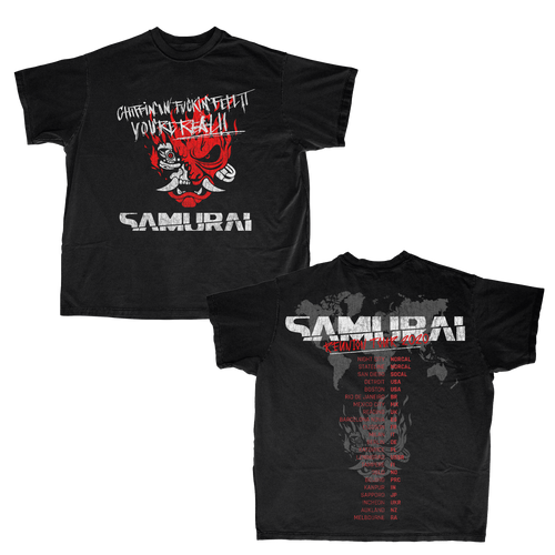 Cyberpunk 2077 Samurai Tour Shirt | Band Tee | Cellar Door