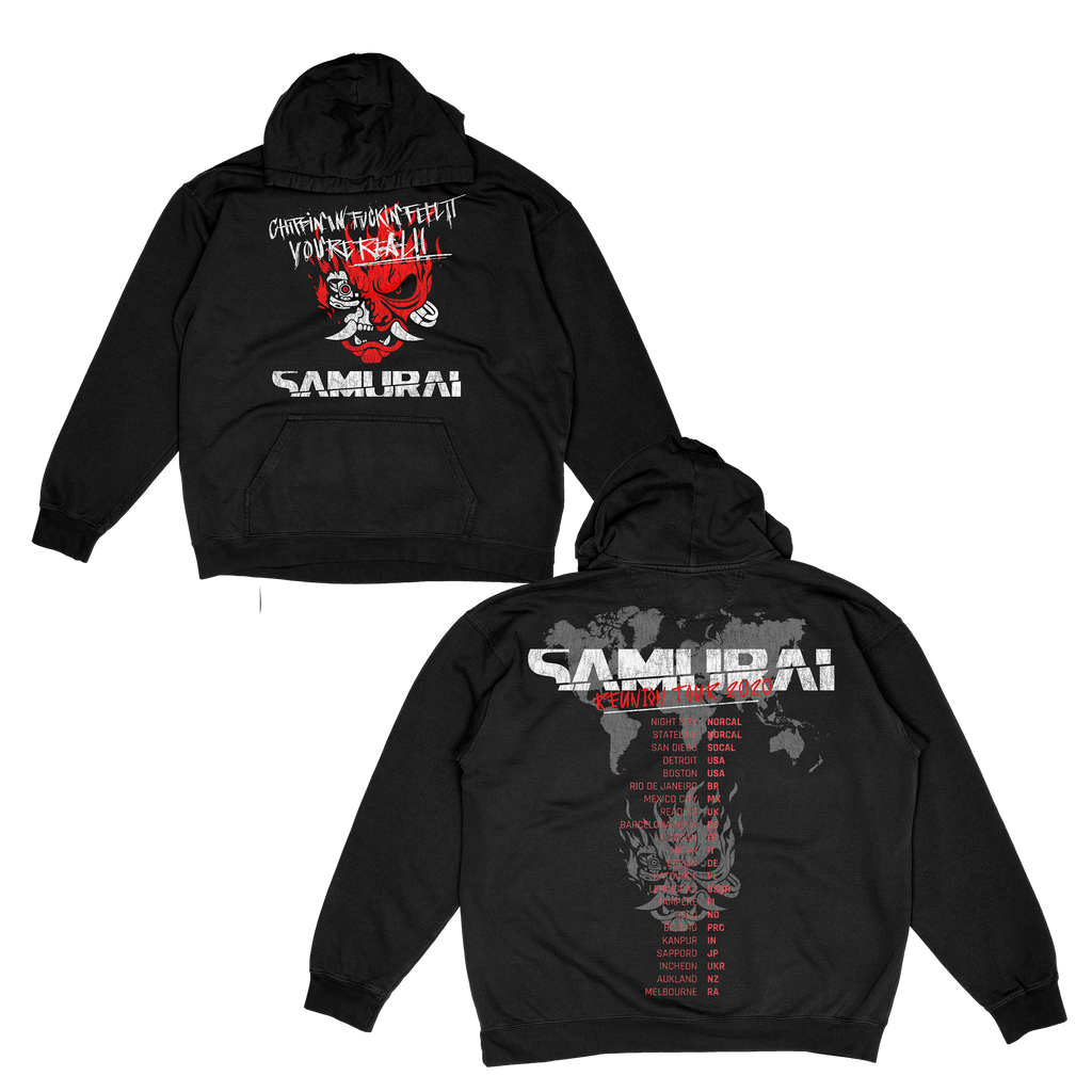 CYBERPUNK 2077: VINTAGE SAMURAI TOUR HOODIE
