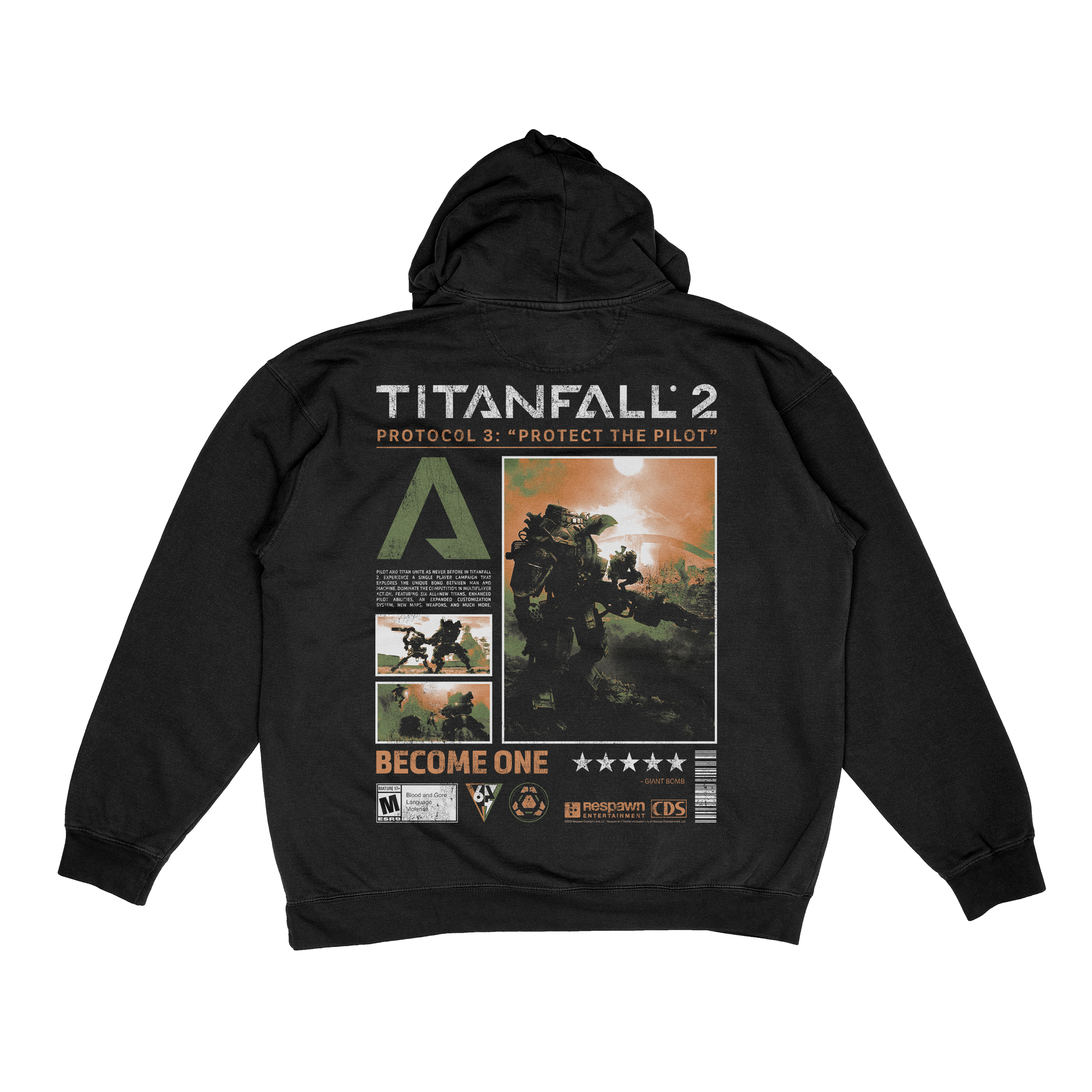 TITANFALL: BT 7274 HOODIE
