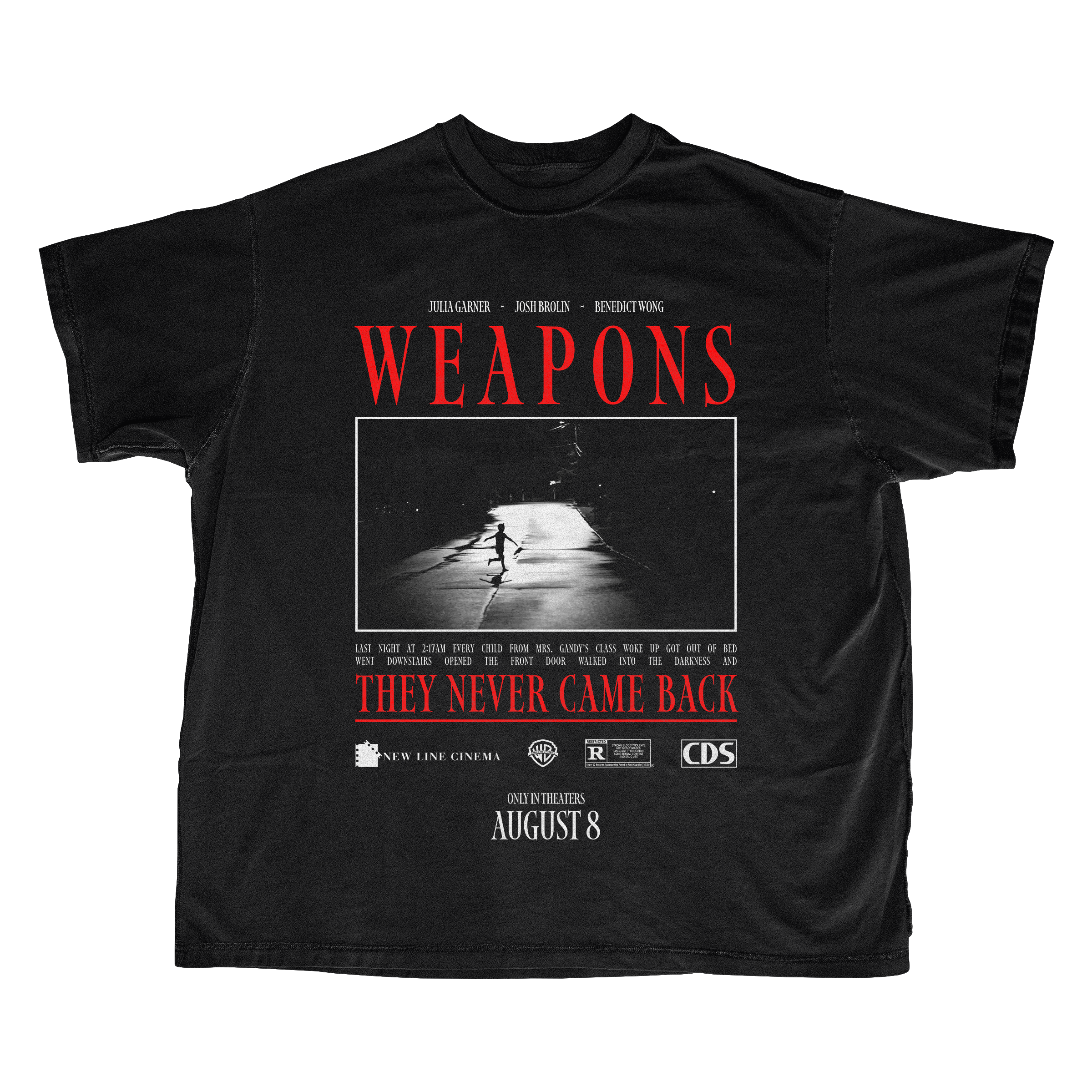 WEAPONS: NEVER CAME BACK