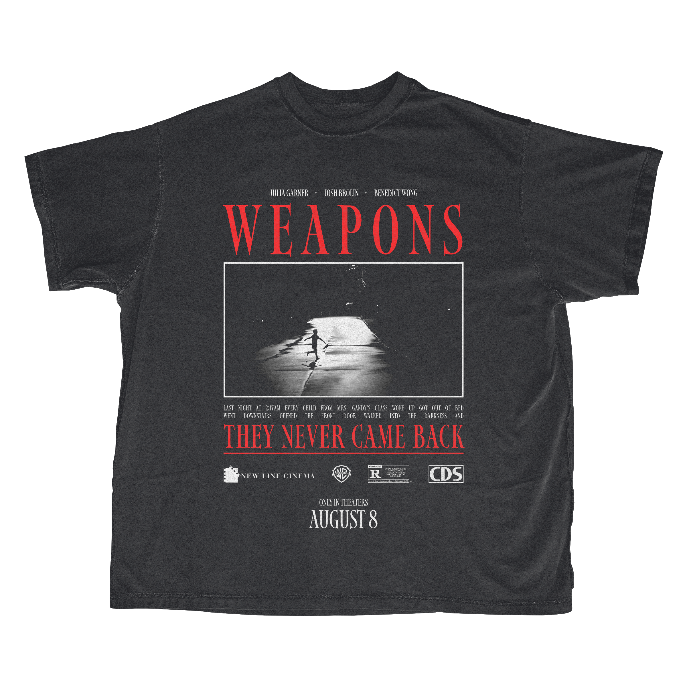WEAPONS: NEVER CAME BACK